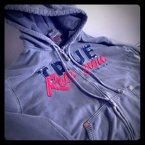 True Religion brand Jean's hoody 3X